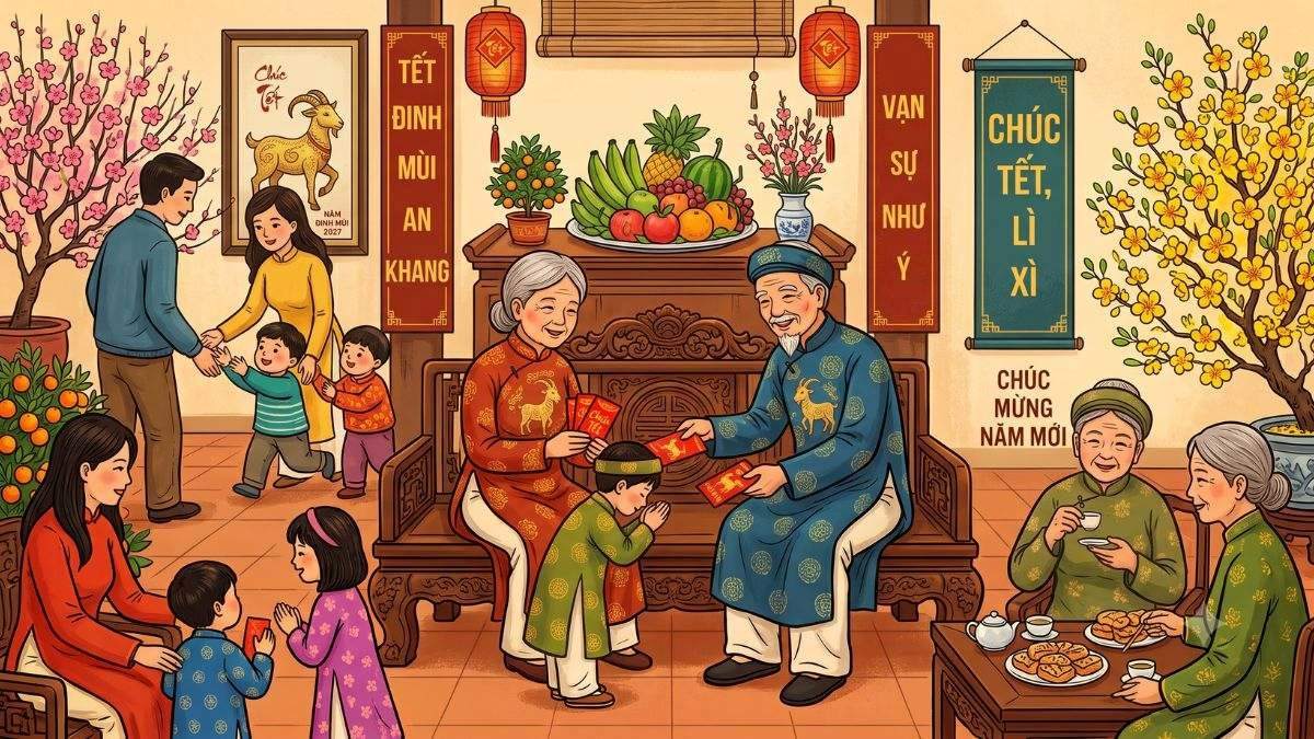 Phong tục và những việc nên làm trong Tết Đinh Mùi 2027