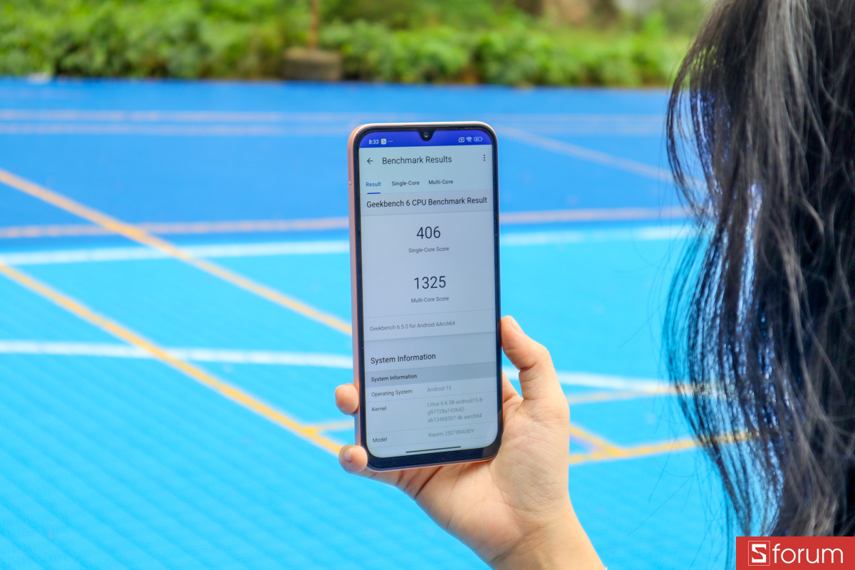 So sánh Xiaomi Redmi 15C vs Samsung A07 về điểm hiệu năng Geekbench