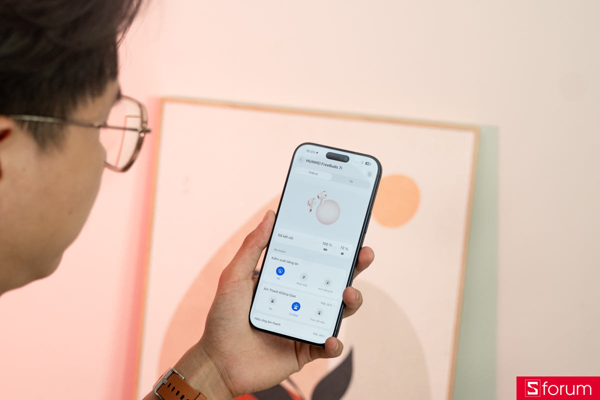 Trên tay Huawei FreeBuds 7i: Sản phẩm đạt chuẩn High Audio Wireless