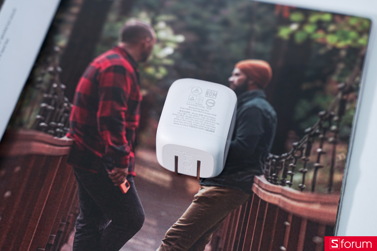 Trên tay củ sạc Belkin Type-C 50W với công nghệ GaN