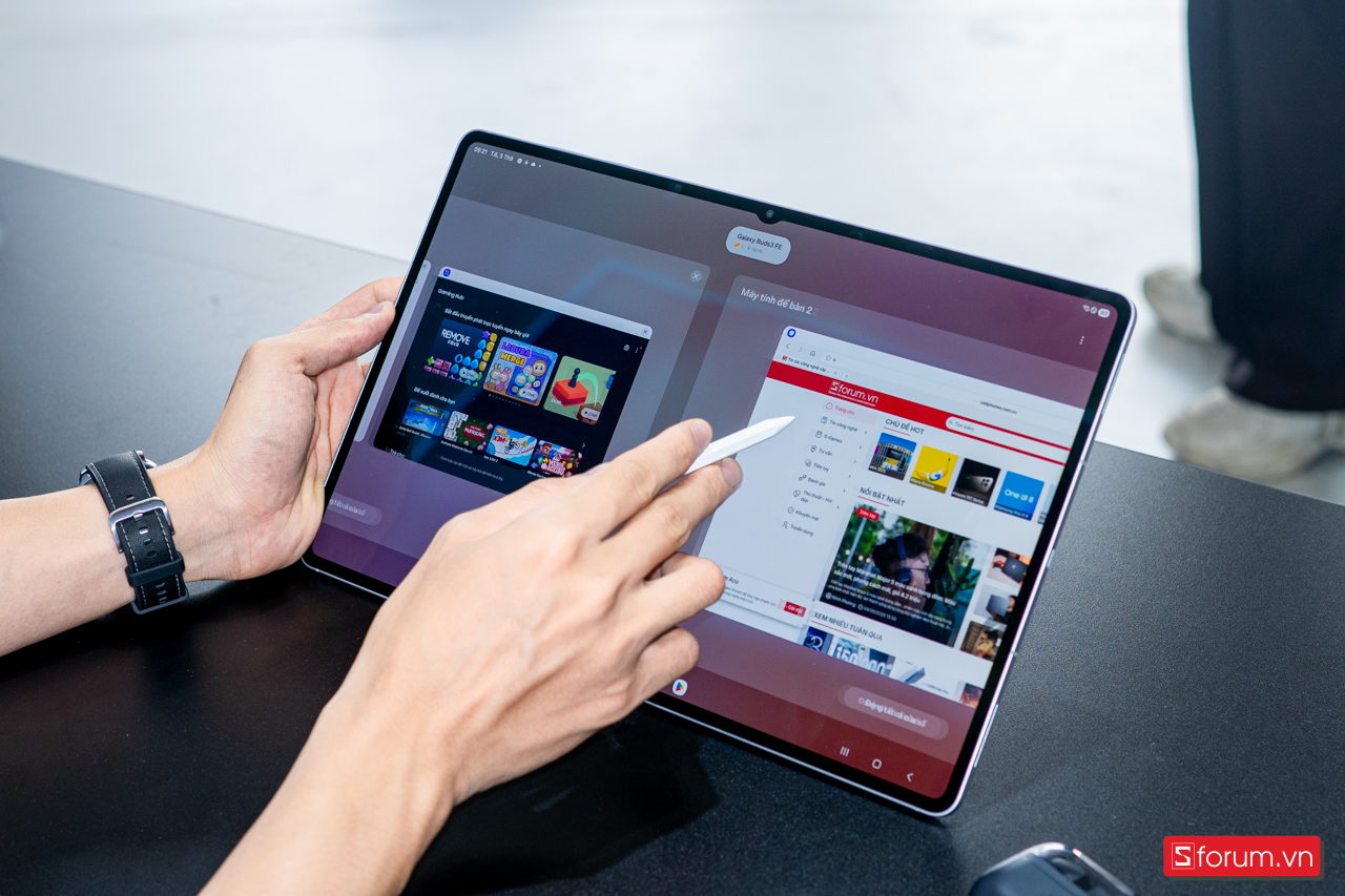 Trên tay Samsung Tab S11 Ultra với nâng cấp về giao diện Samsung Dex