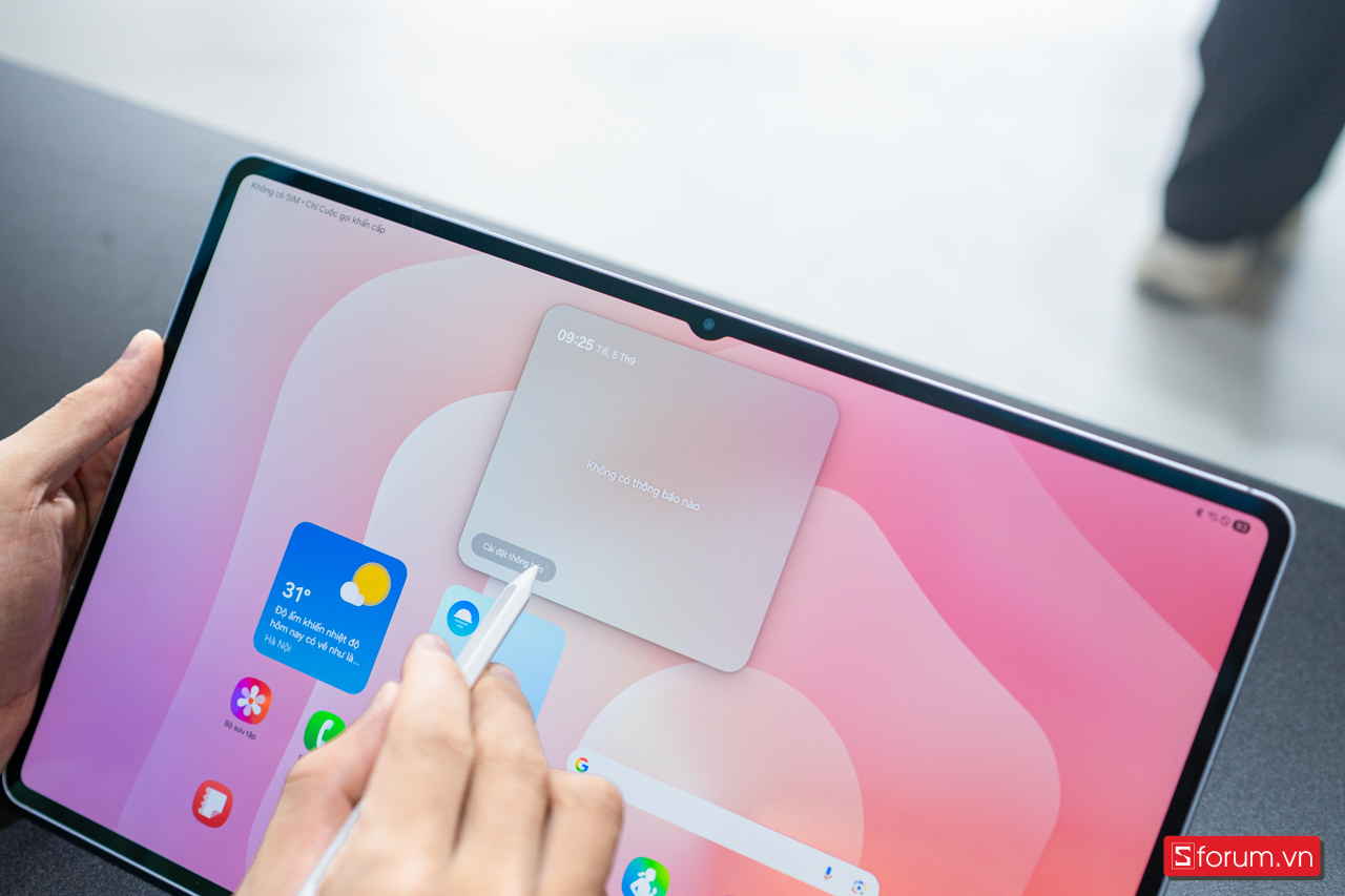Trên tay Samsung Tab S11 Ultra với bộ nhớ trong tối đa 1TB