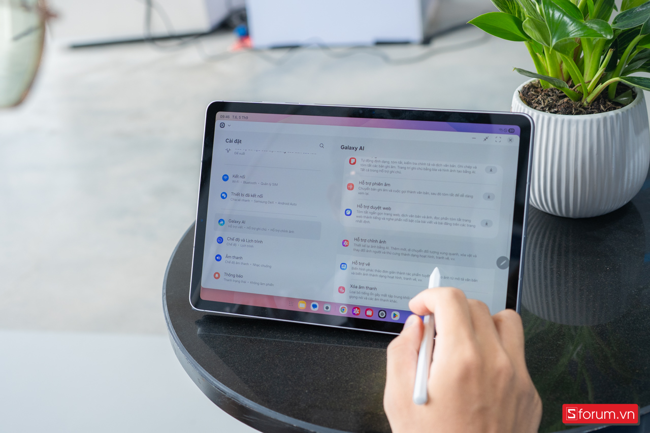 Trên tay Samsung Tab S11 với loạt tính năng Galaxy AI