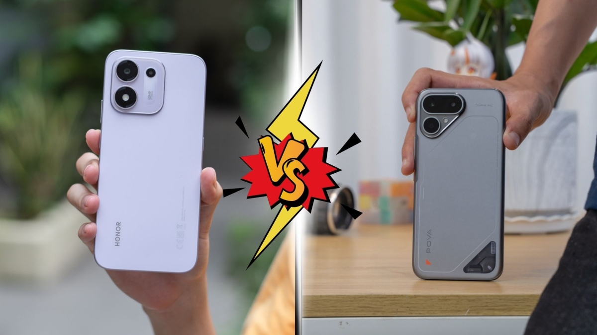 So sánh HONOR 600s vs Tecno POVA Curve 2: Cuộc chiến điện thoại pin trâu giá dưới 10 triệu