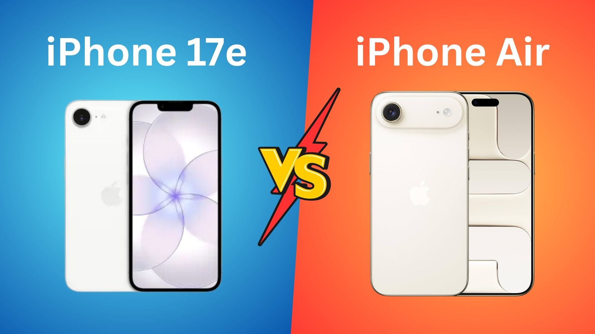 So sánh iPhone 17e vs iPhone Air: Chênh lệch đến 7 triệu đồng, liệu iPhone Air có ngon hơn? So sánh iPhone 17e vs iPhone Air: Chênh lệch đến 7 triệu đồng, liệu iPhone Air có ngon hơn?