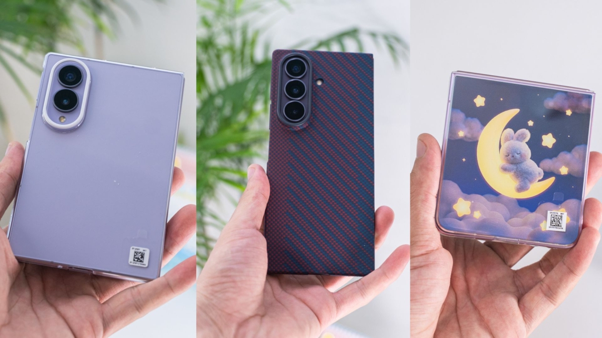 Trên tay ốp lưng Samsung Galaxy Z Fold8 và Z Flip8 chính hãng: Thiết kế siêu mỏng, nhiều tuỳ biến thú vị!