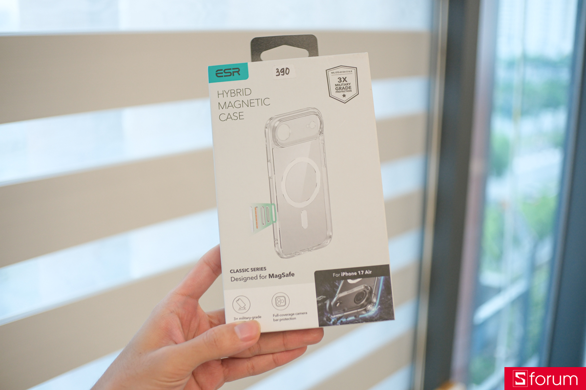 Trên tay ốp lưng ESR iPhone 17 series và iPhone Air