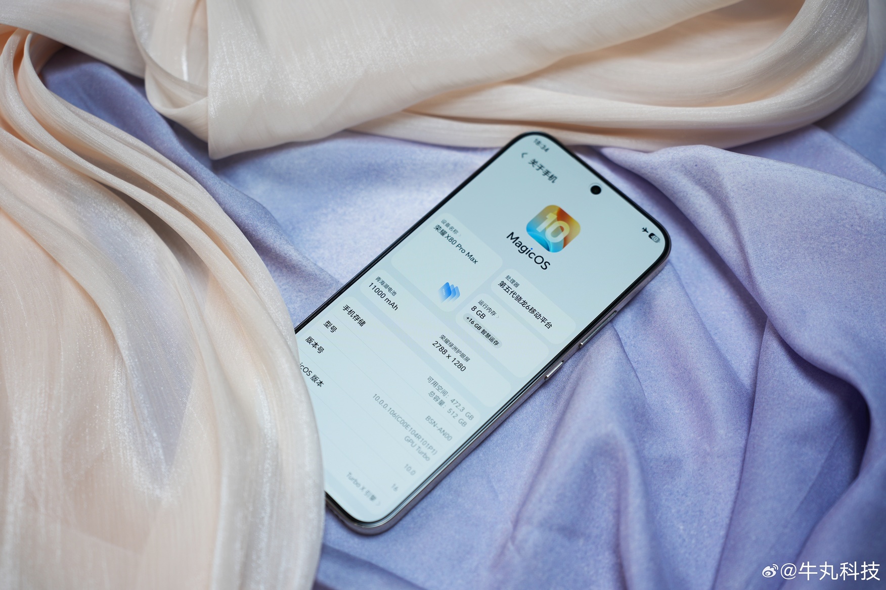 Cận cảnh HONOR X80 Pro Max với giao diện MagicOS 10