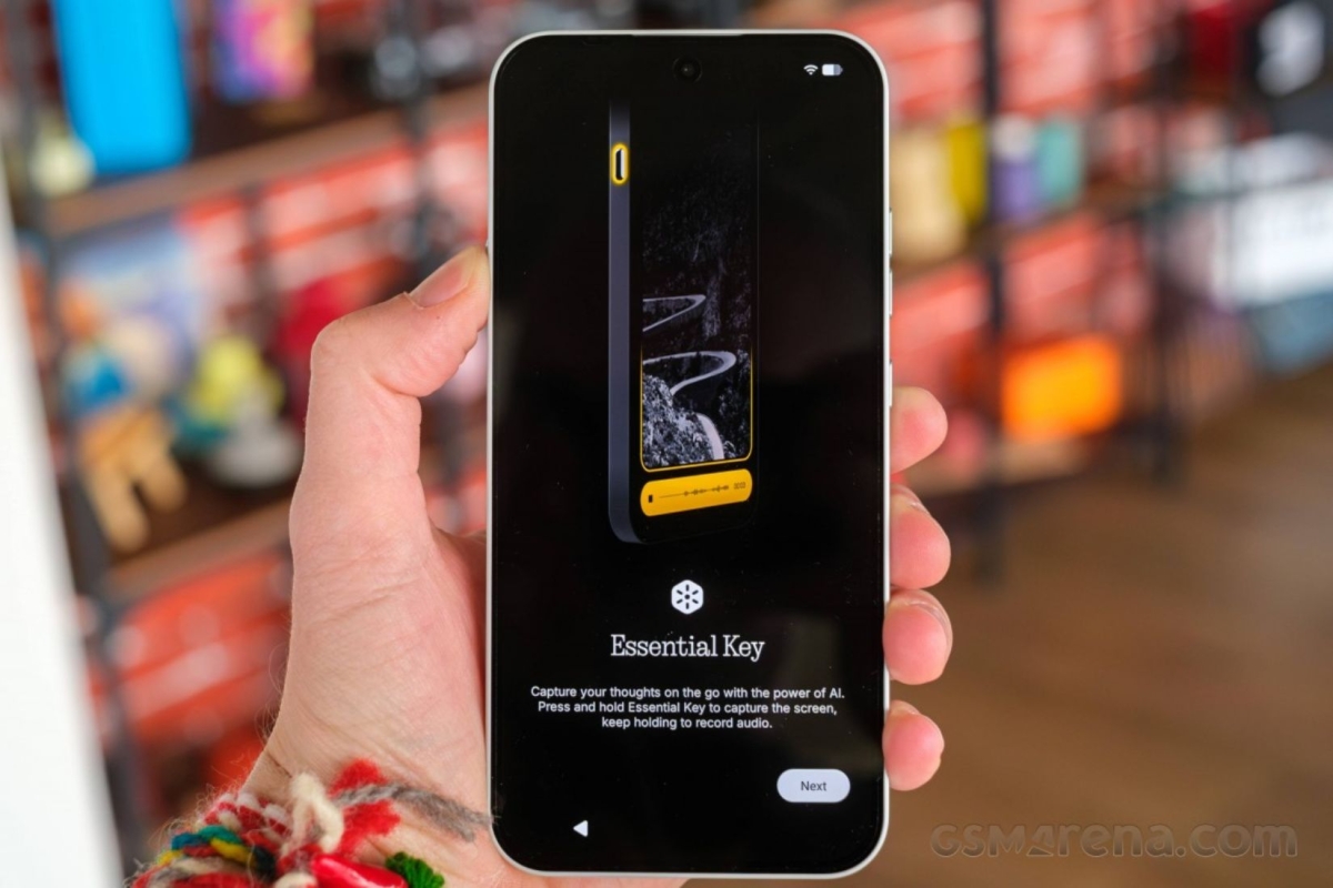 Cận cảnh Nothing Phone 4a với khả năng tuỳ chỉnh nút chức năng Essential Key