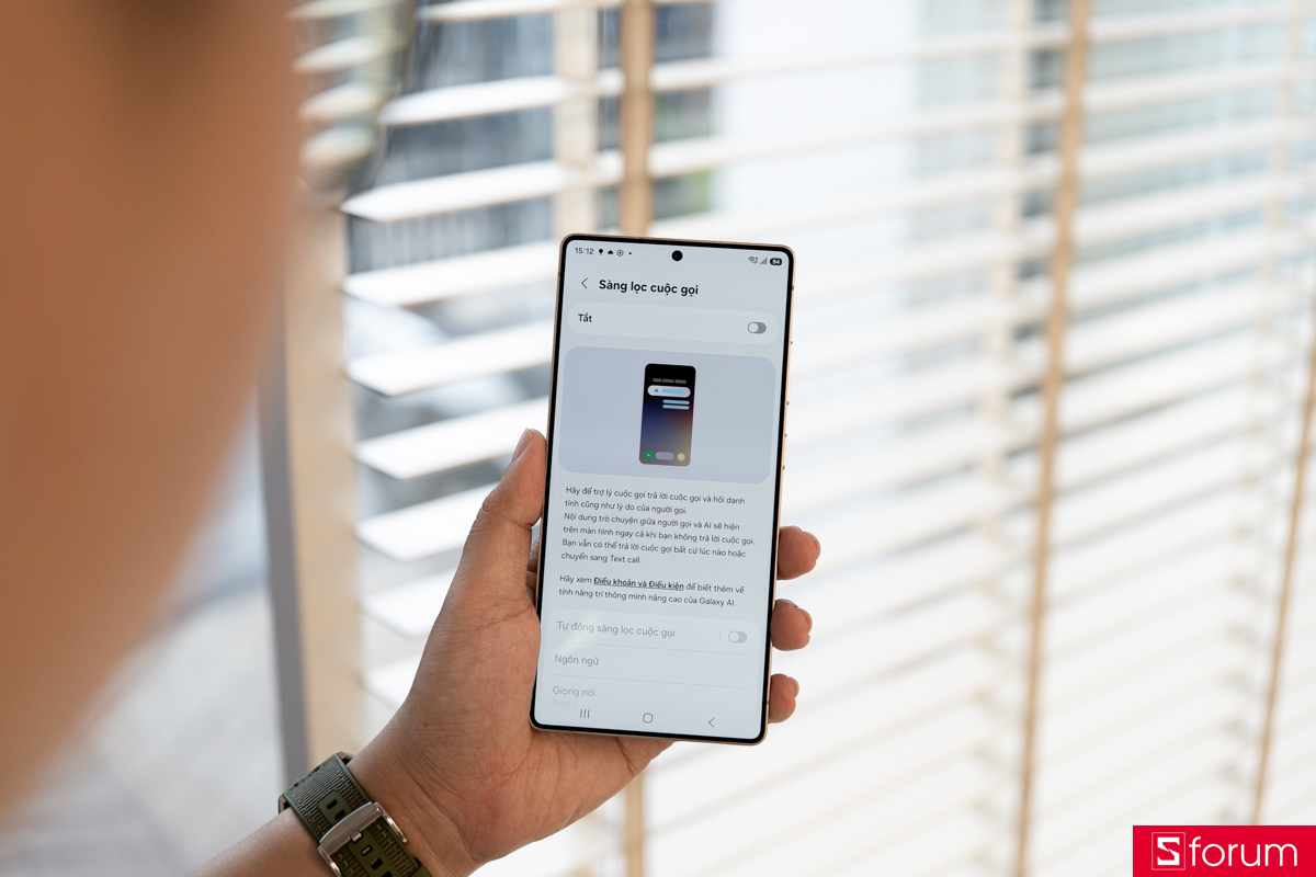 Tính năng mới trên One UI 8.5: Tự động sàng lọc cuộc gọi