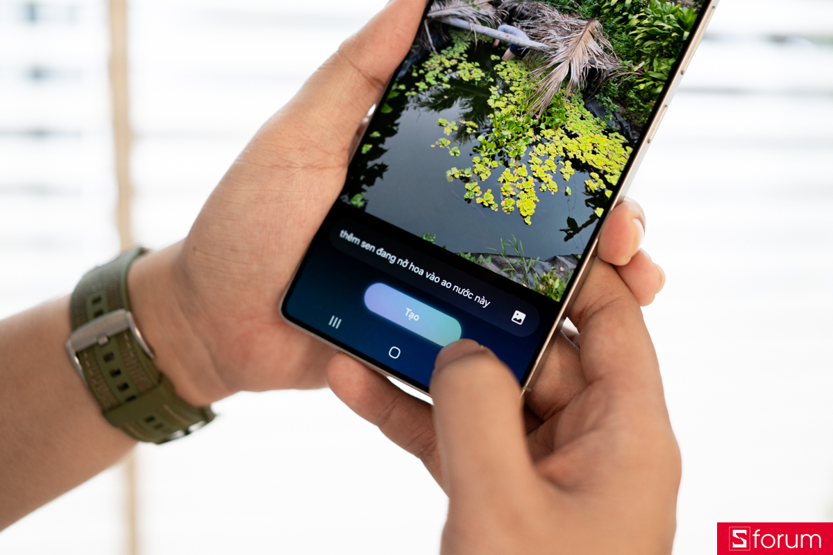 Tính năng mới trên One UI 8.5: Chỉnh sửa ảnh bằng câu lệnh