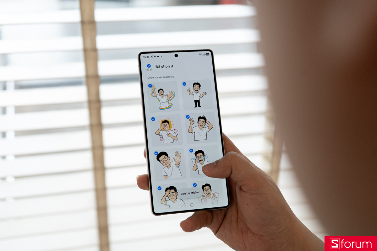 Tính năng mới trên One UI 8.5: Tạo sticker riêng bằng Galaxy AI 
