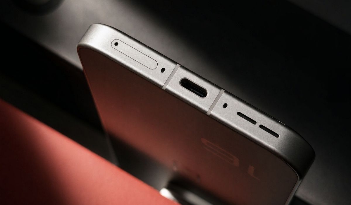 Cận cảnh OnePlus 16 cạnh dưới
