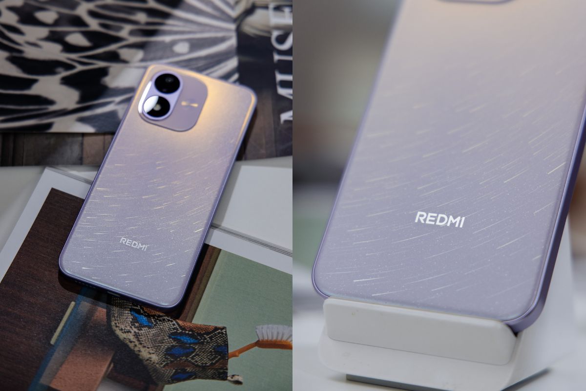 Cận cảnh Redmi Note 17 với hiệu ứng mặt lưng bắt mắt