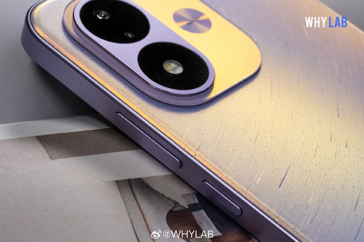 Cận cảnh Redmi Note 17 với phần cạnh viền được vát phẳng