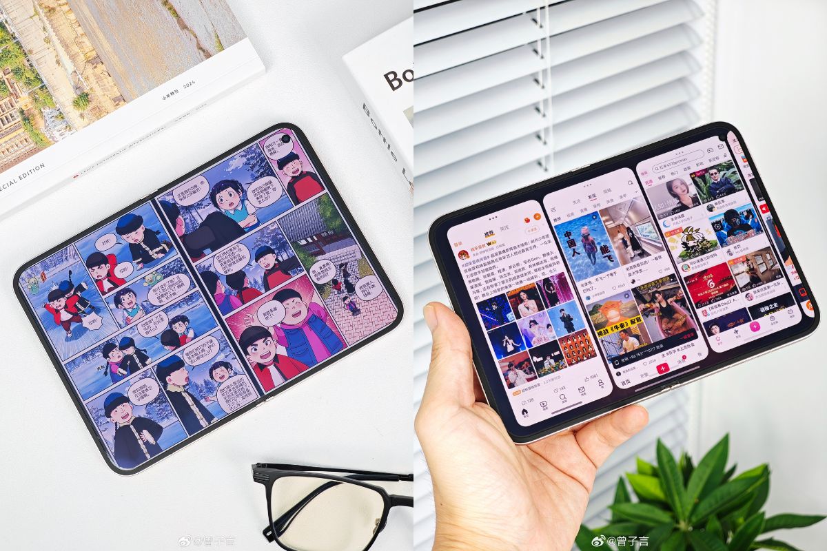 Cận cảnh Xiaomi 18 Fold có khả năng sạc không dây 50W