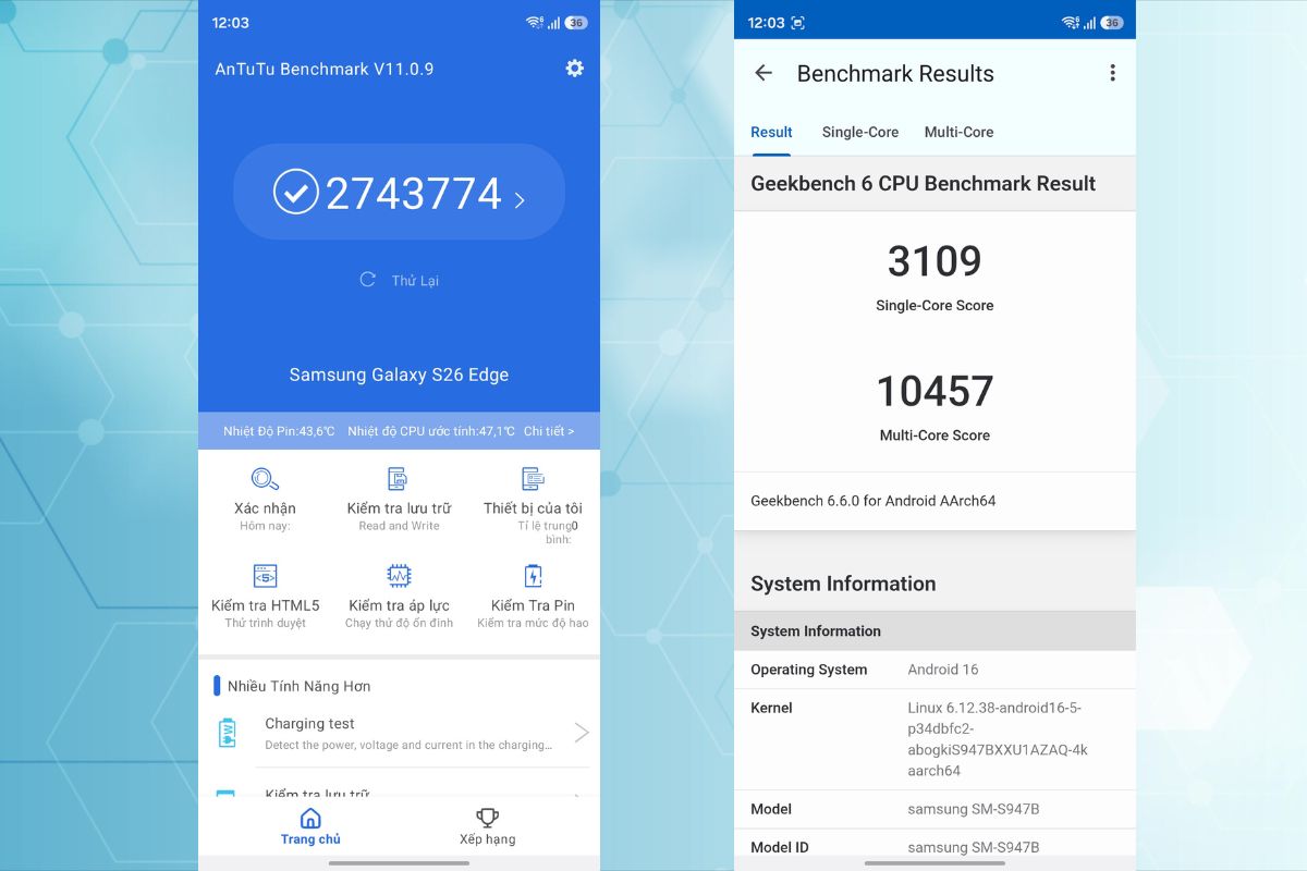 Đánh giá Samsung Galaxy S26 Plus về hiệu năng