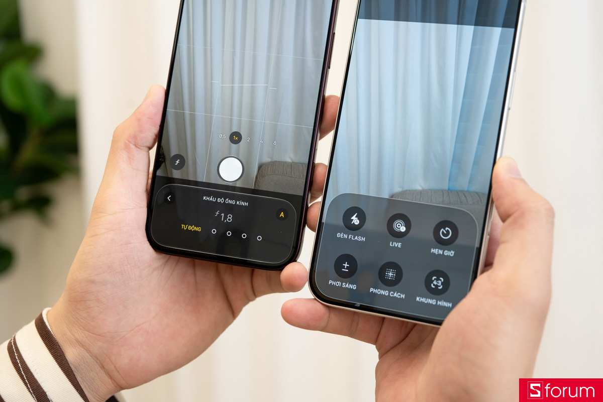 Đặt iPhone 18 Pro Max cạnh iPhone 17 Pro Max về khả năng điều chỉnh thủ công khi chụp
