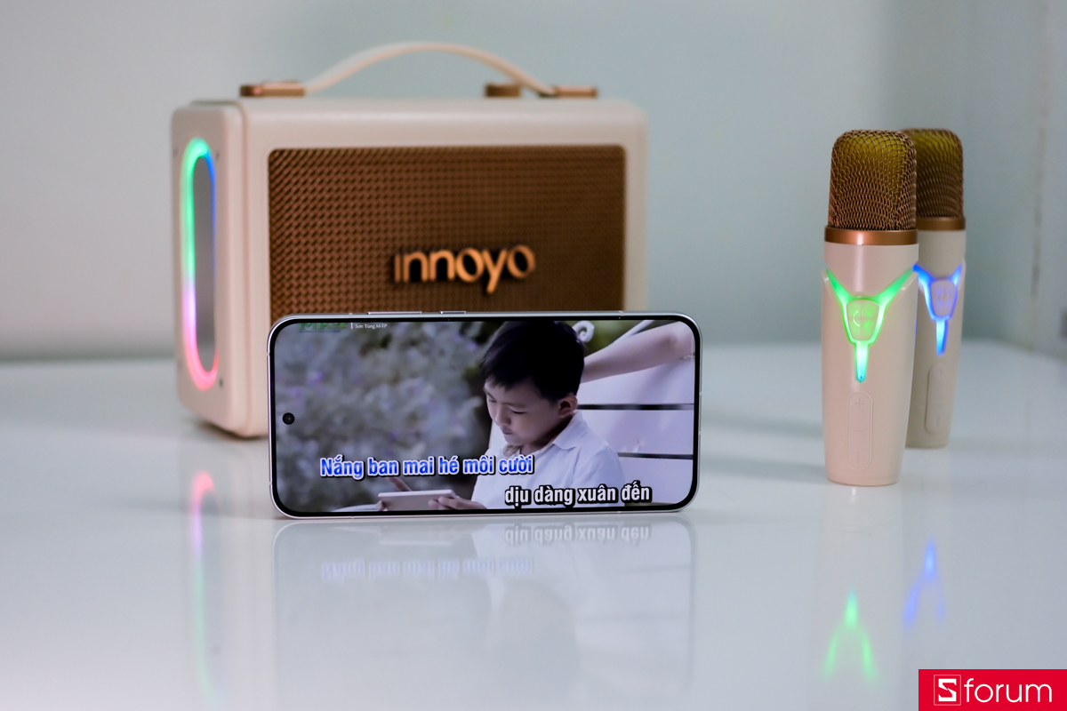 Trên tay loa karaoke Inno Sound S2 với thời lượng pin bền bỉ