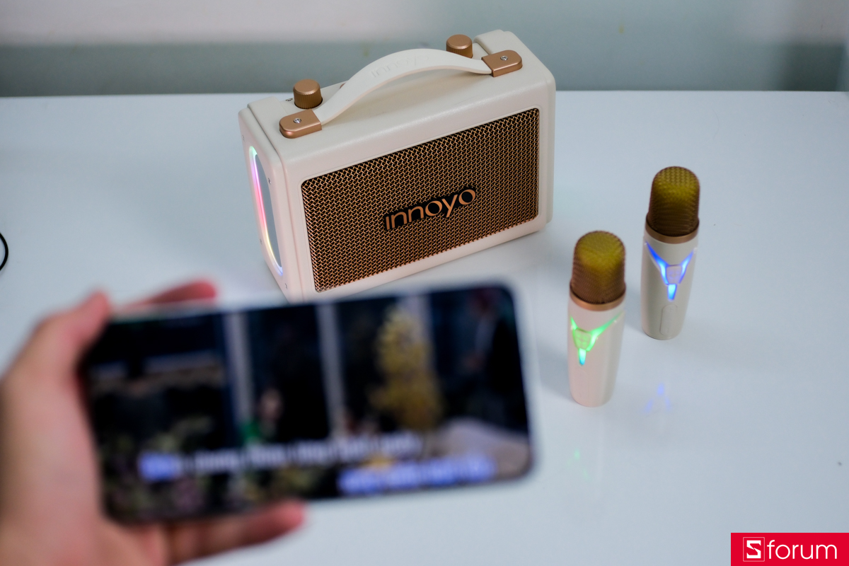 Trên tay loa karaoke Inno Sound S2: Phù hợp với các buổi tiệc trong không gian vừa đủ