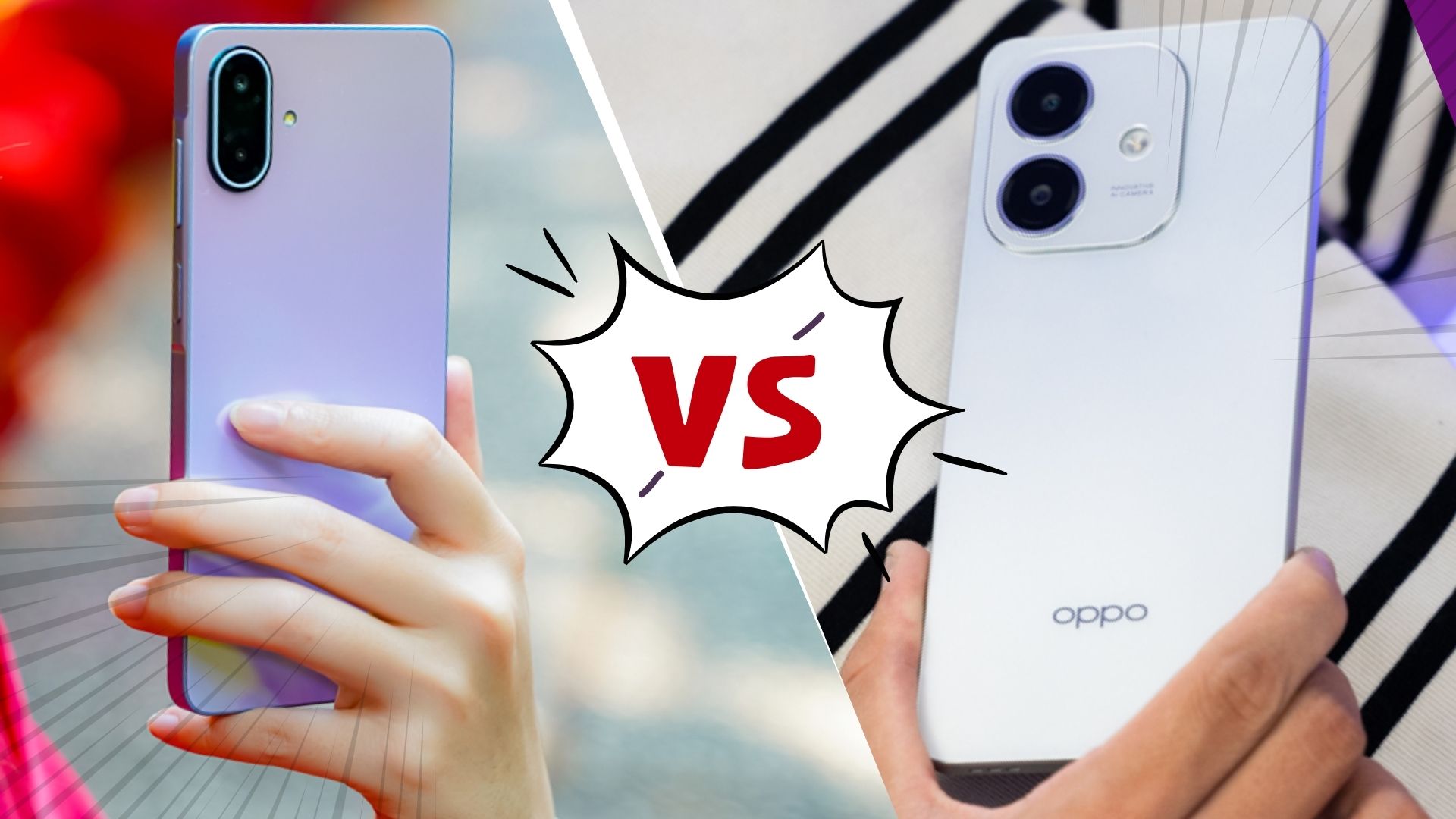 So sánh Samsung A07 5G vs OPPO A3: Quá nhiều sự đánh đổi trong phân khúc hơn 4 triệu đồng So sánh Samsung A07 5G vs OPPO A3: Quá nhiều sự đánh đổi trong phân khúc hơn 4 triệu đồng