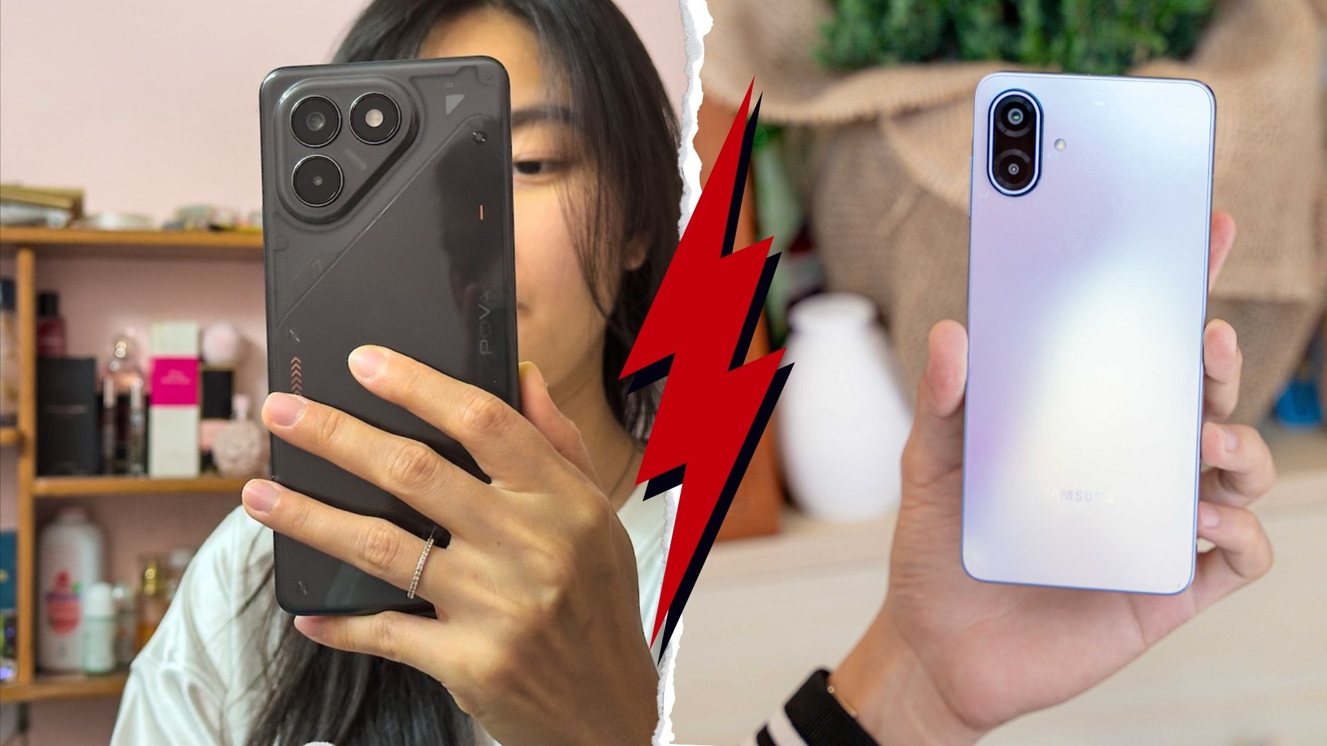 So sánh Samsung A07 5G vs Tecno Pova 7: Không khó để quyết định, quan trọng là gu của bạn So sánh Samsung A07 5G vs Tecno Pova 7: Không khó để quyết định, quan trọng là gu của bạn