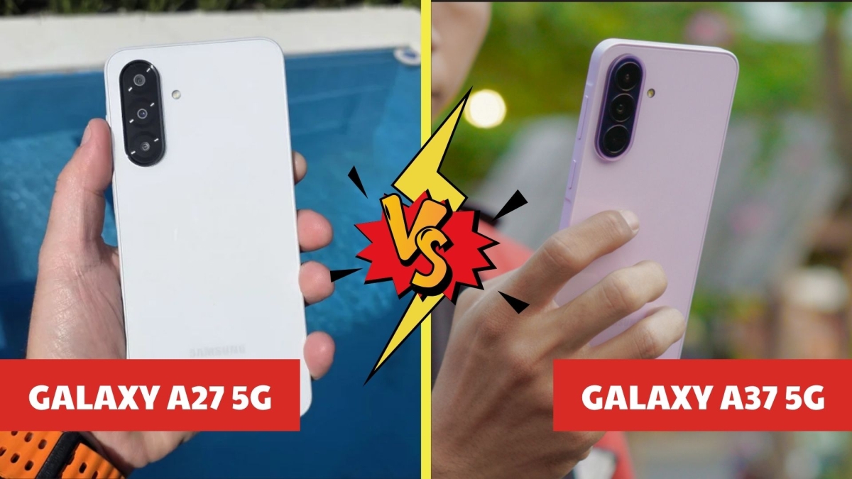 So sánh Samsung Galaxy A27 5G vs A37 5G: Khi dòng A2x "lột xác", liệu có đe dọa vị thế của dòng A3x