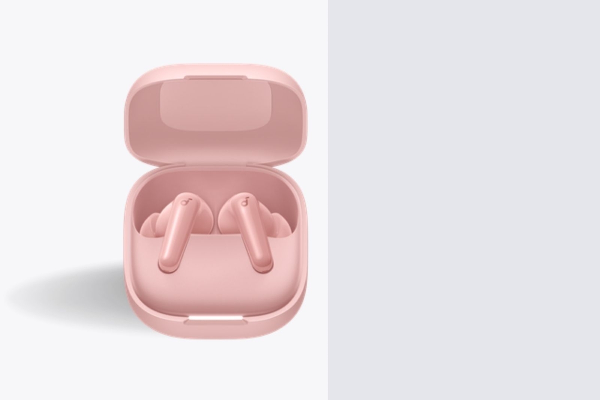 Top phụ kiện màu hồng đáng yêu: Tai nghe Anker Soundcore R60i NC bản màu hồng