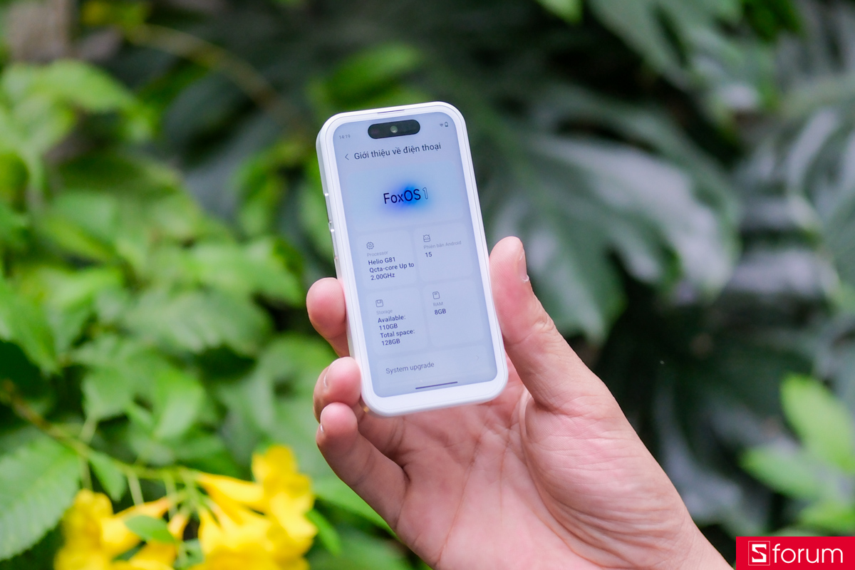 Trên tay Bluefox NX1: Giao diện FoxOS trên NX1