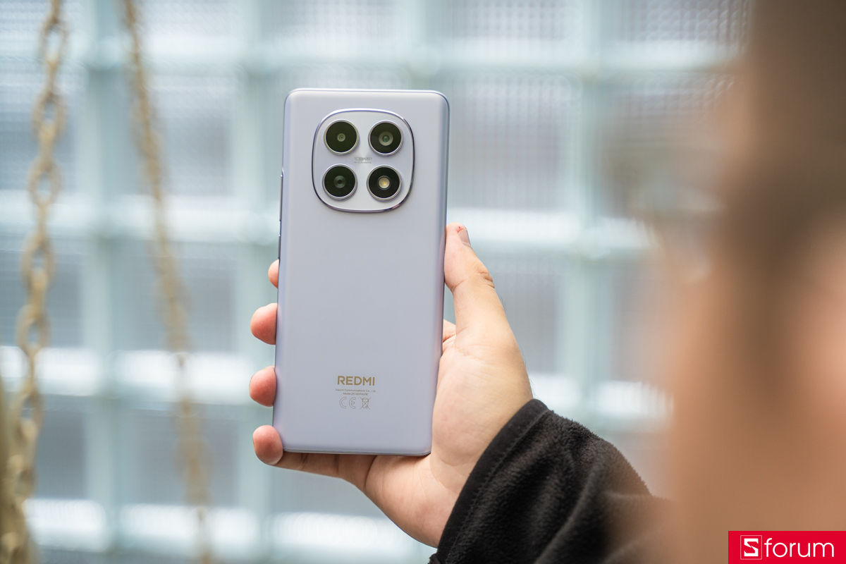 Trên tay Xiaomi Redmi Note 15: Máy đạt chuẩn kháng nước IP64