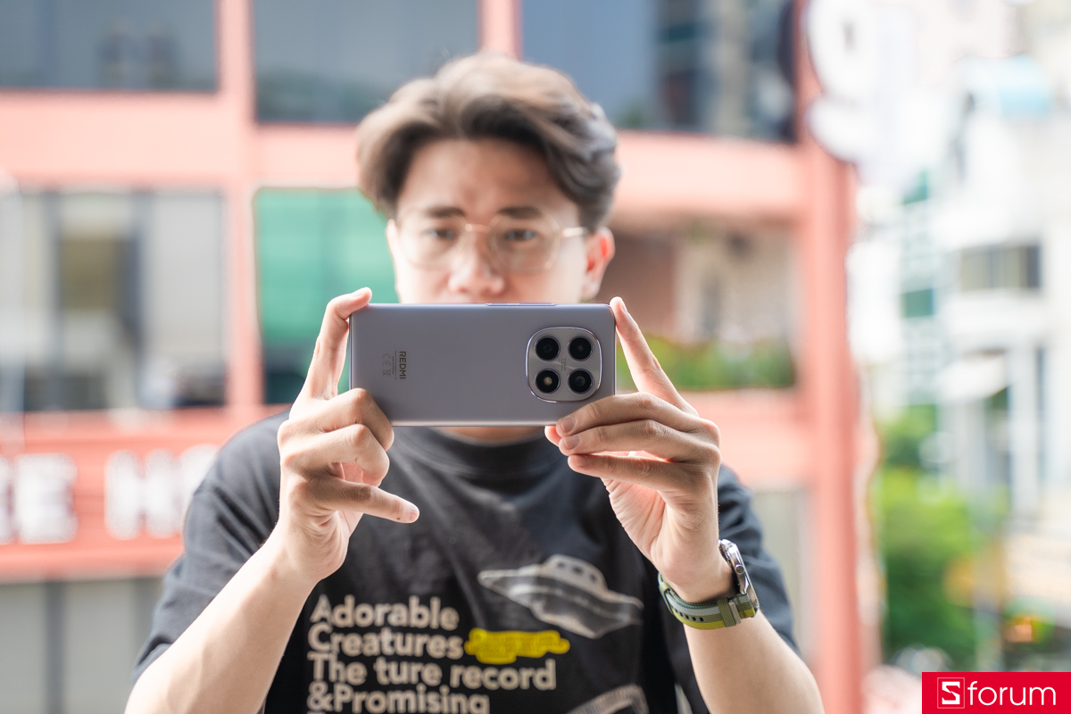 Trên tay Xiaomi Redmi Note 15 với khả năng chụp ảnh sắc nét