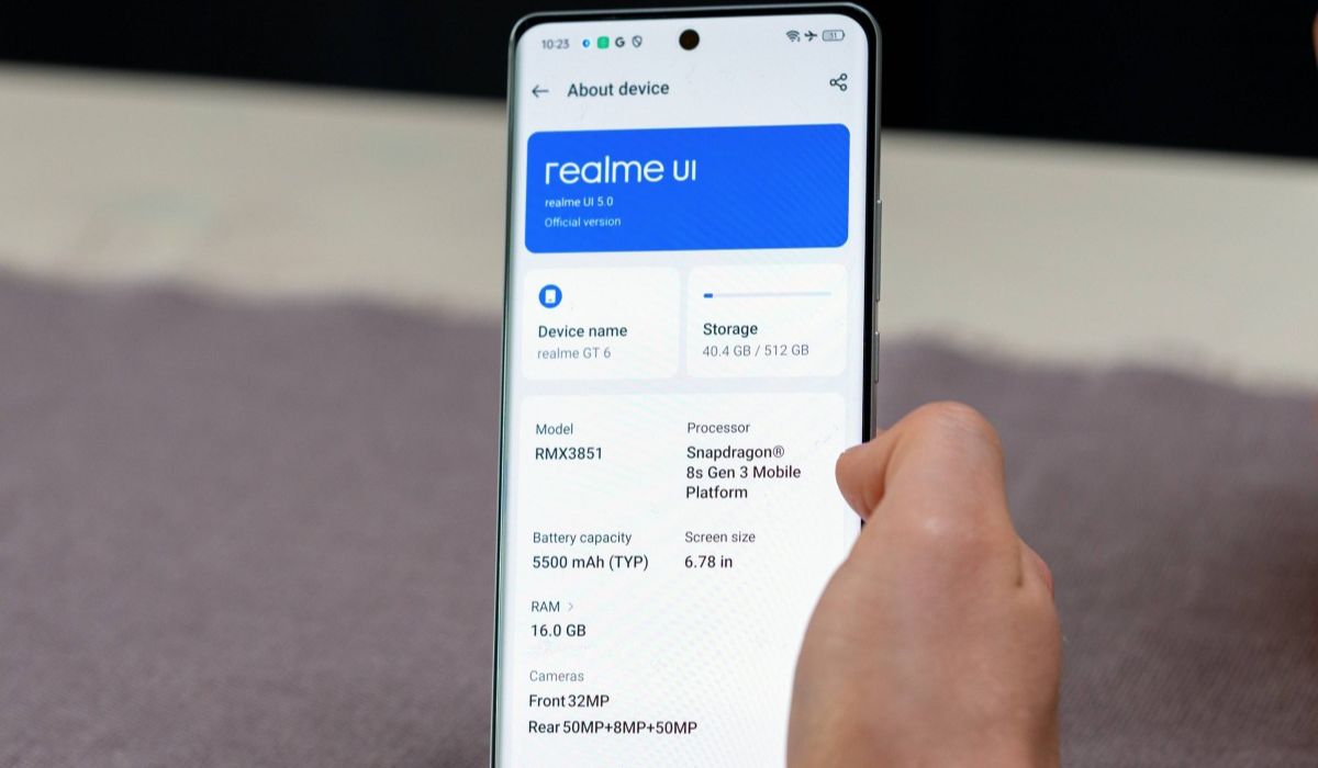 AI cũng là điểm mới trên dòng sản phẩm năm nay của nhà Realme.