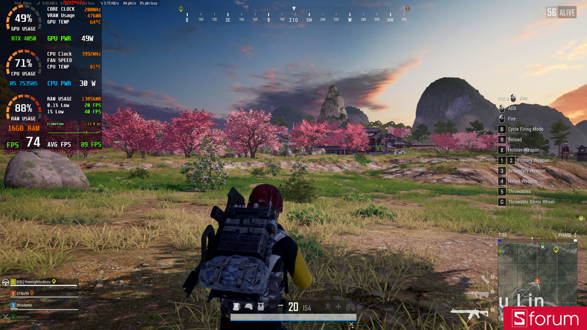 Hiệu năng chơi game thực tế