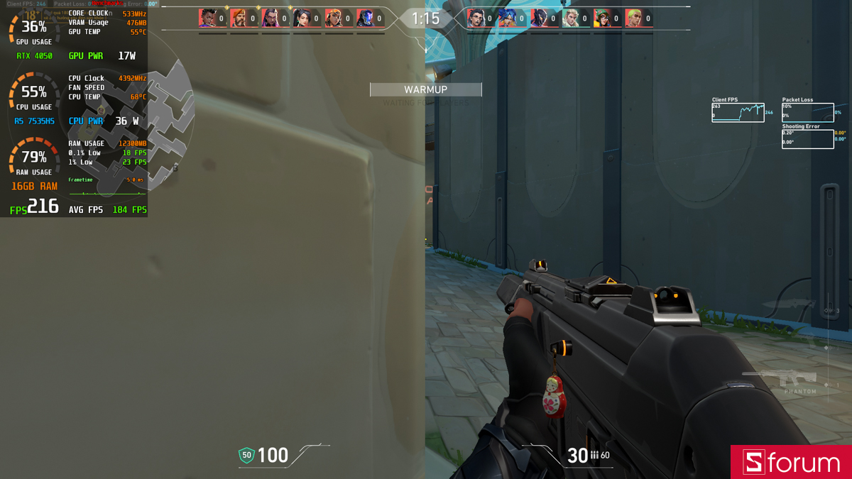 Hiệu năng chơi game thực tế