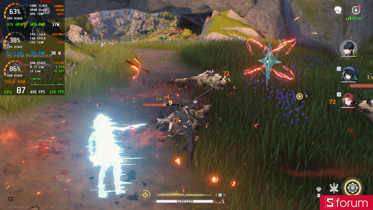 Hiệu năng chơi game thực tế