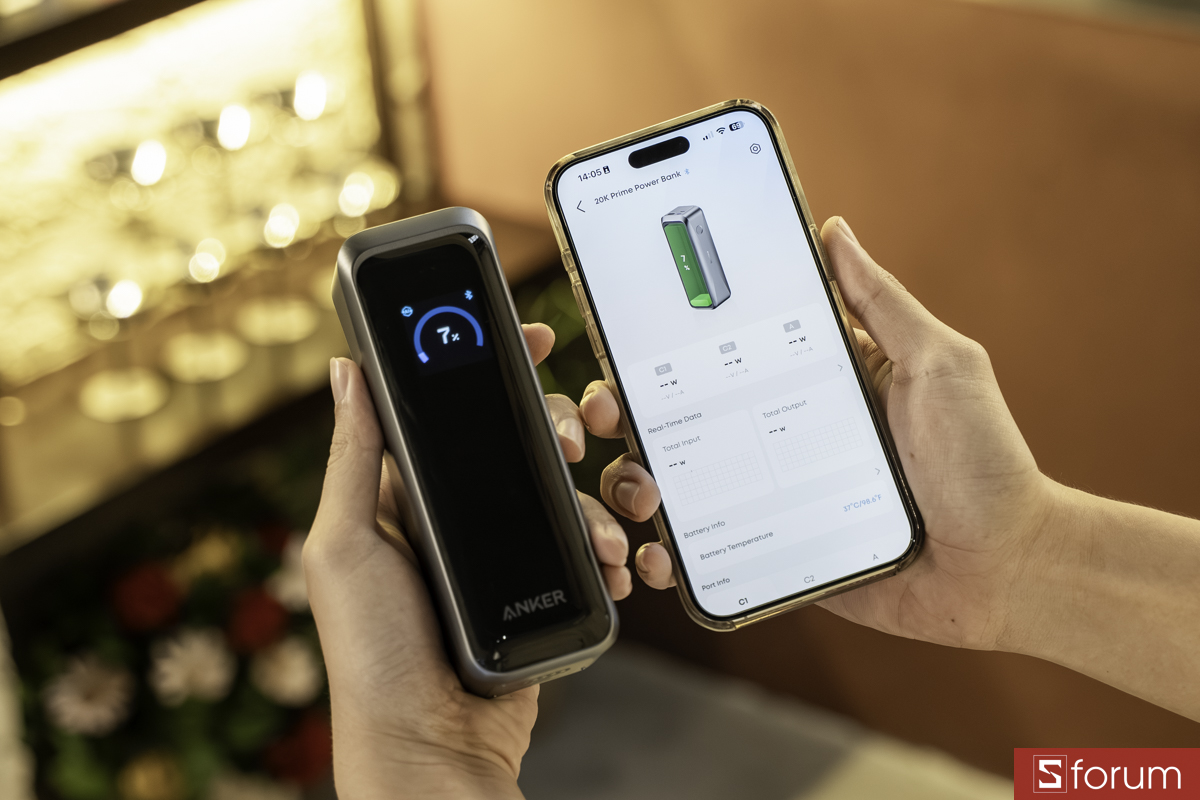 Quản lý thông minh qua ứng dụng Anker