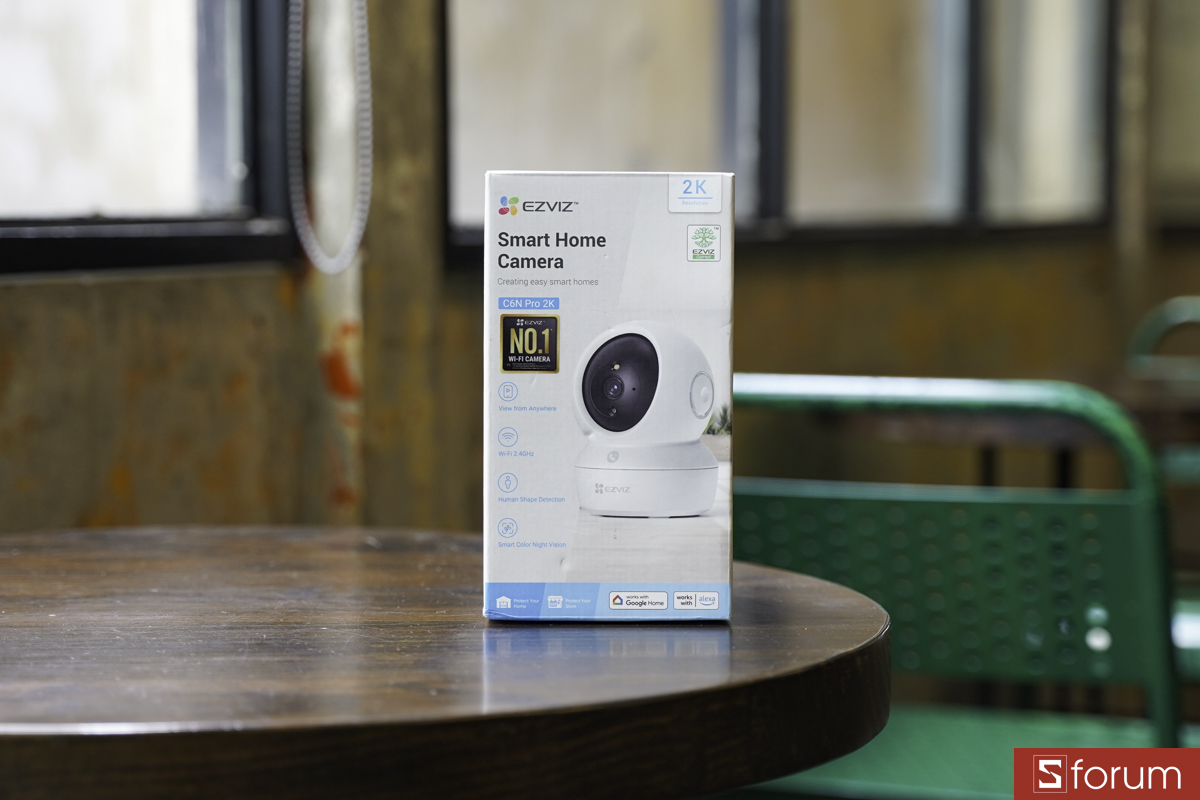 EZVIZ C6N Pro 2K, hãng tiếp tục làm mới dòng camera xoay