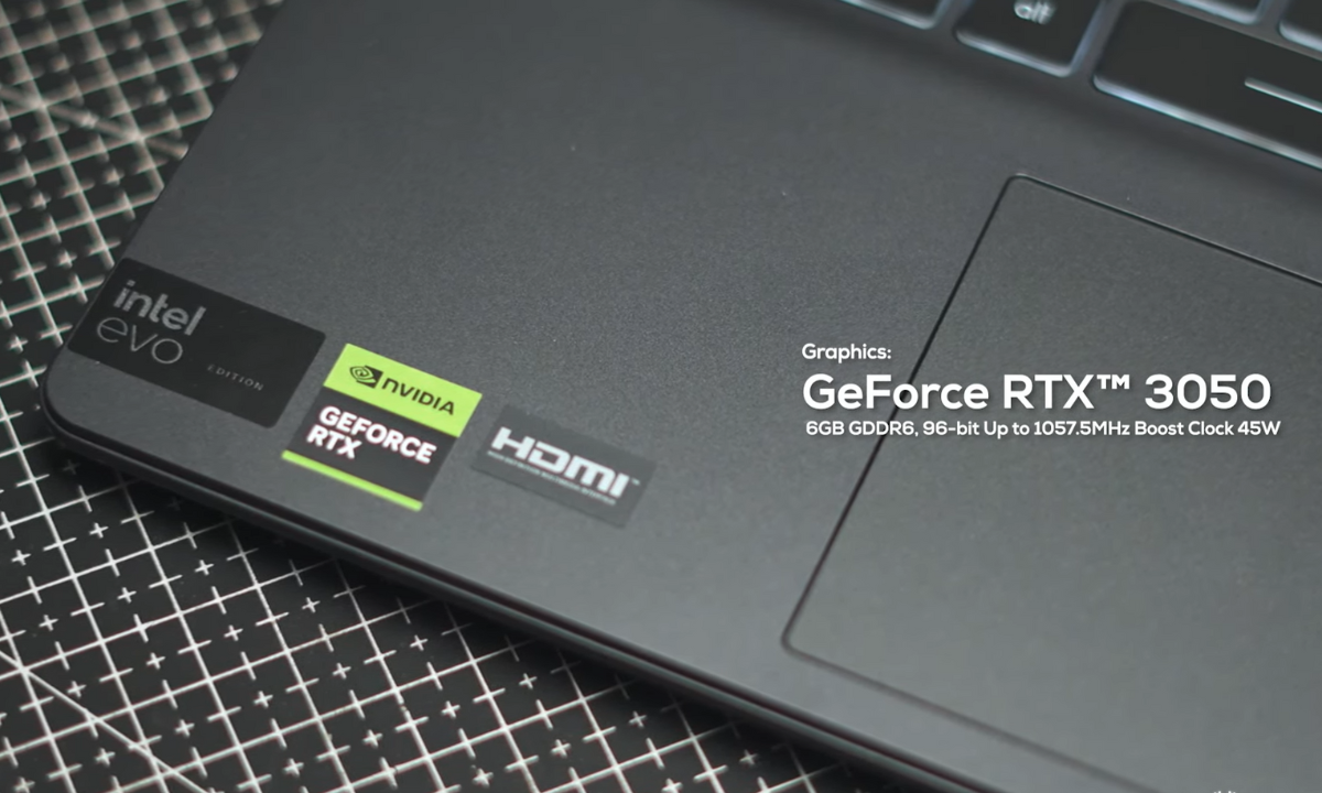 Đồ họa NVIDIA® GeForce RTX™ 3050: hỗ trợ đắc lực cho sáng tạo nội dung