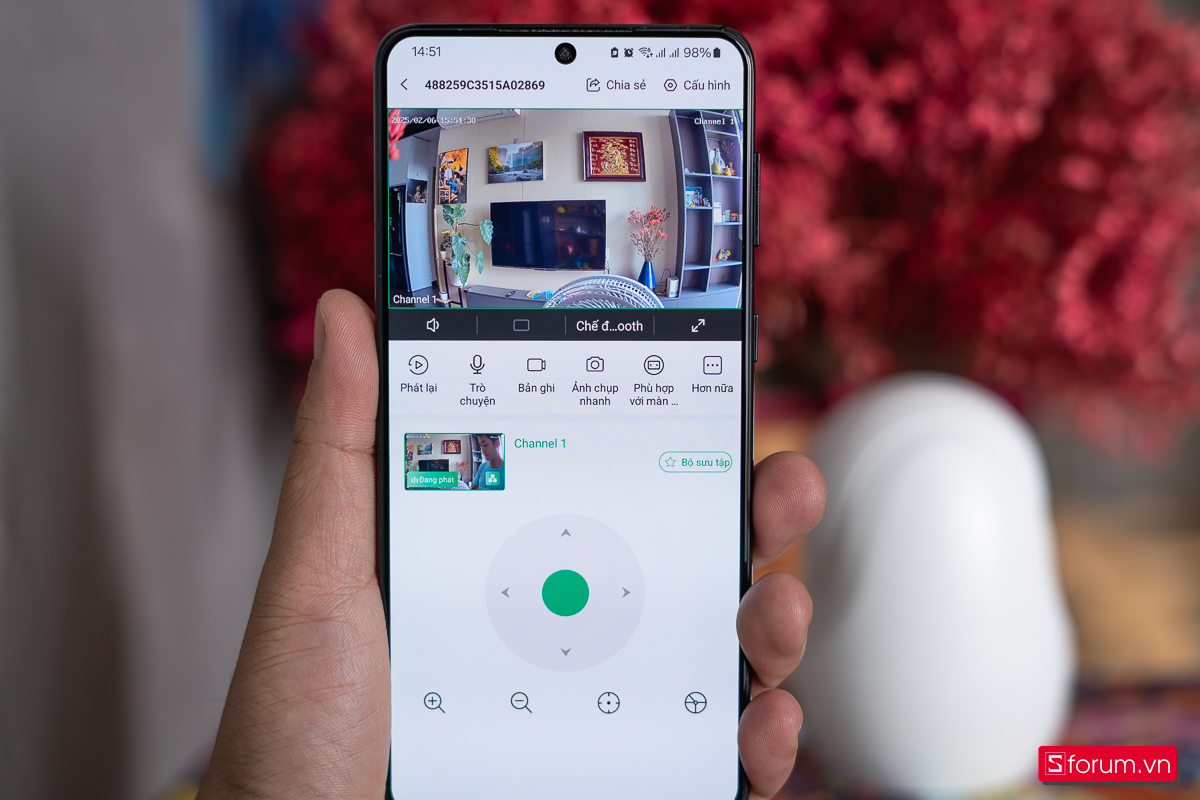 Camera IP 360 độ 2MP Tiandy H322N Full Color