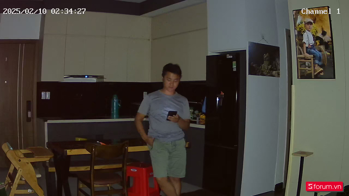 Camera IP 360 độ 2MP Tiandy H322N Full Color