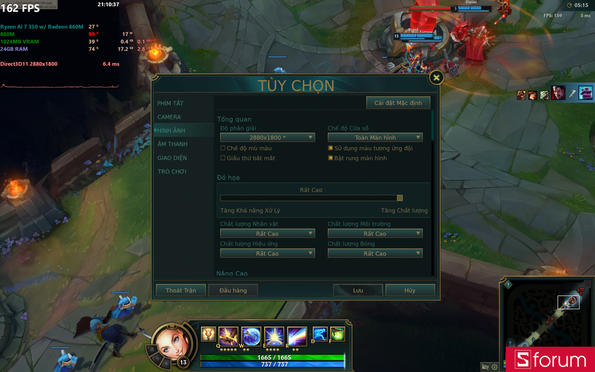 Hiệu năng từ Ryzen AI 7