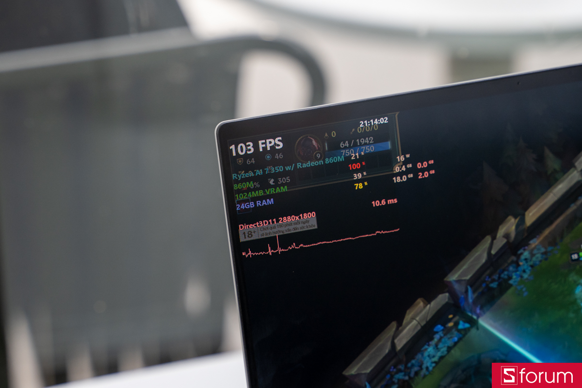 Cấu hình và hiệu năng ASUS Zenbook S 16 UM5606KA