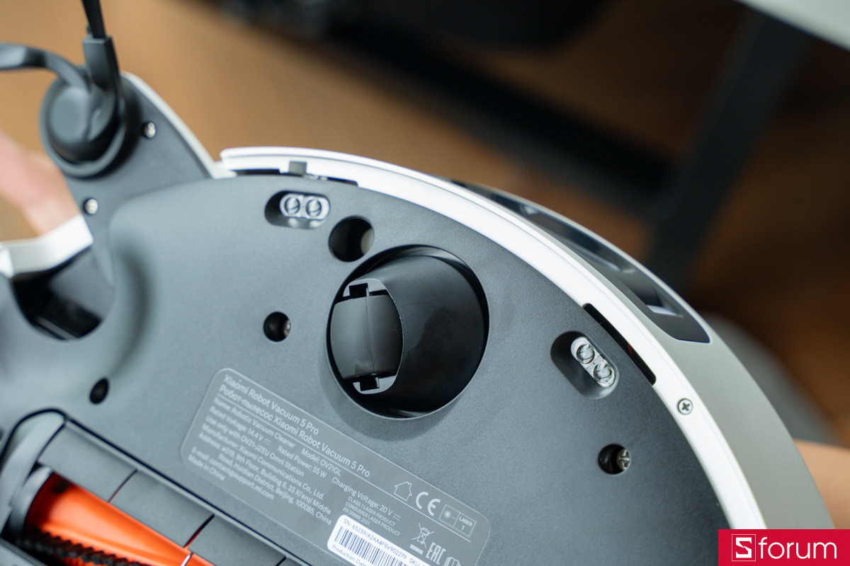 Hệ thống con lăn và chổi chính