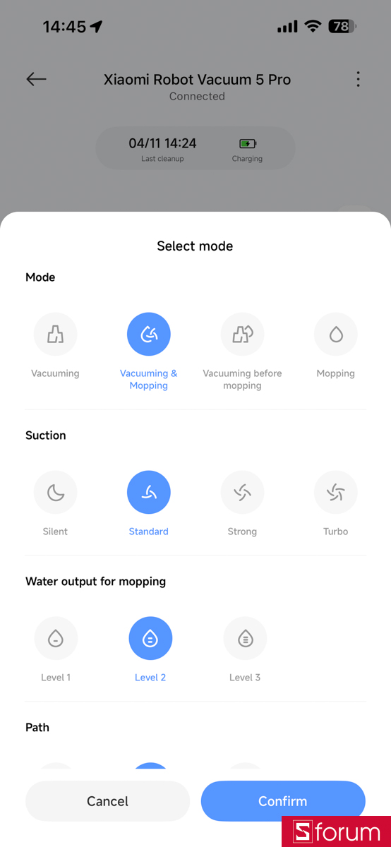 Tất cả đều được hiển thị trực quan trên ứng dụng Xiaomi Home
