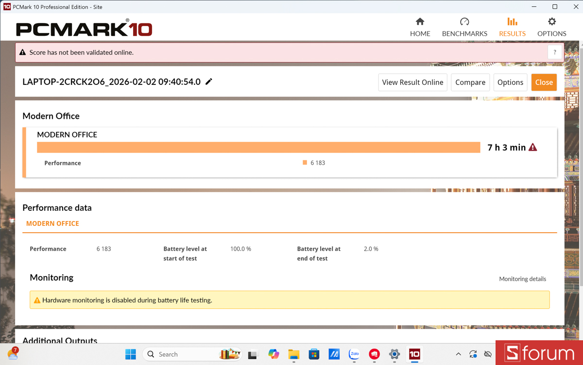 Asus ExpertBook P3 P3405CVA được trang bị viên pin dung lượng 63Wh