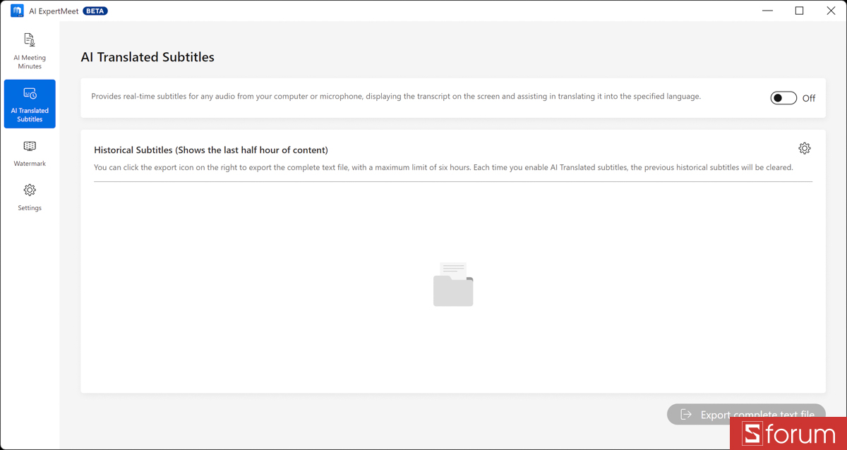 Hệ thống AI có thể ghi âm và phiên âm giọng nói thành văn bản theo thời gian thực