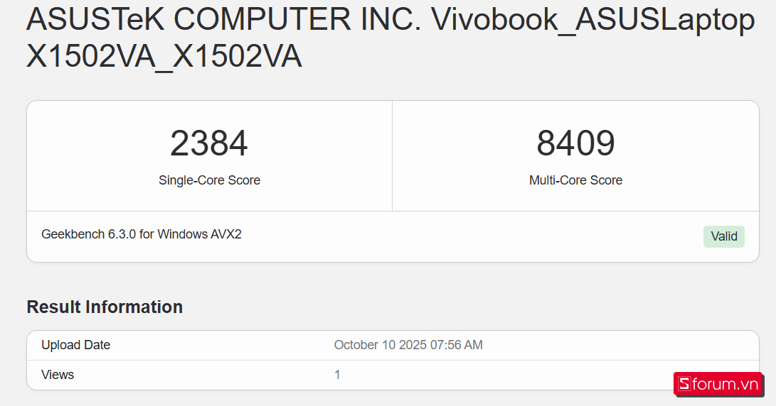 Hiệu năng CPU