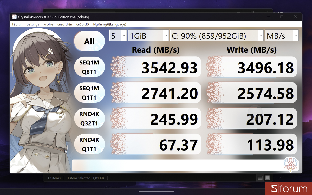 SSD trên Legion Go 2 cho cảm giác rất đúng chất một chiếc PC