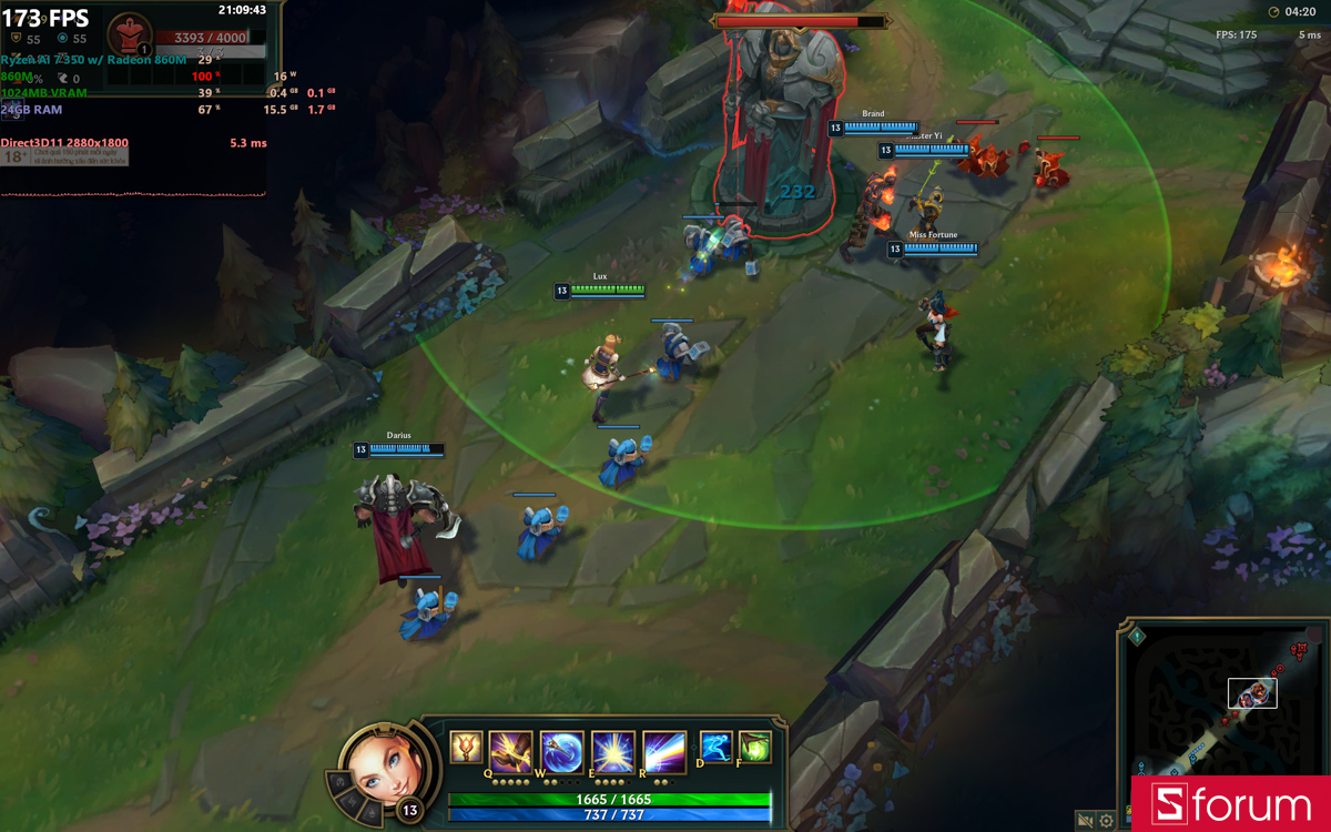 Đánh giá hiệu năng chơi game