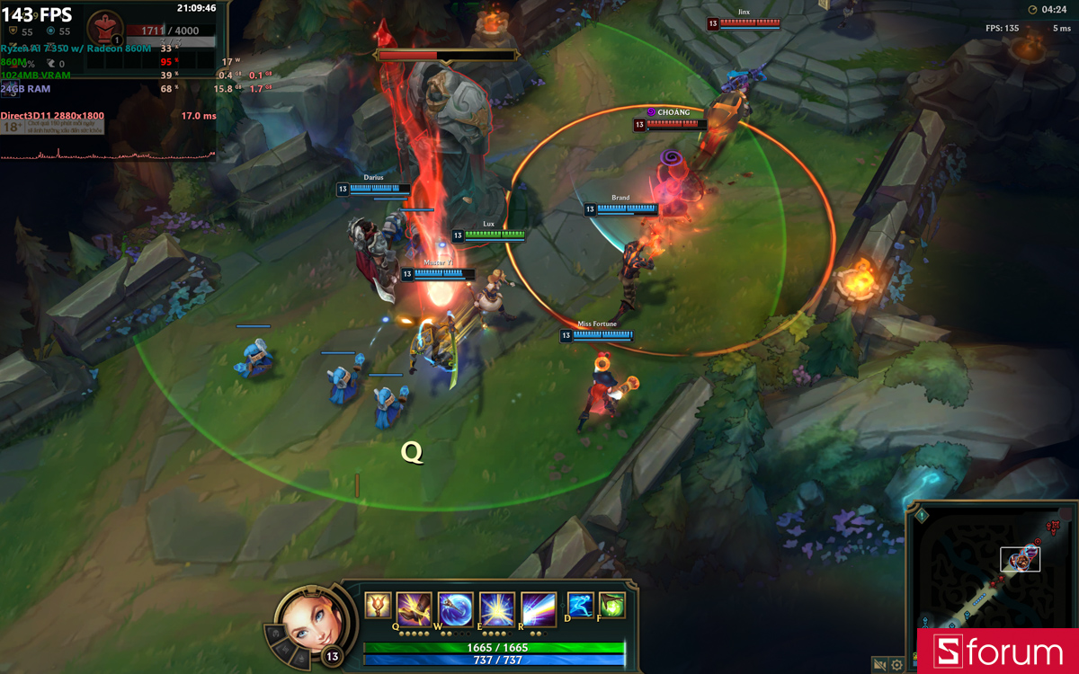 Đánh giá hiệu năng chơi game